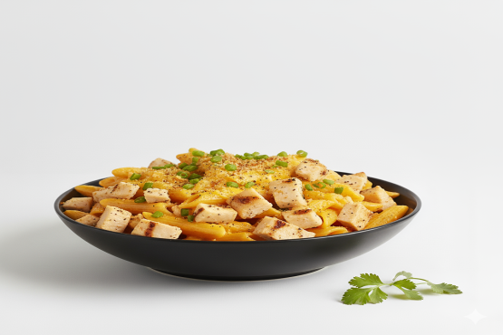 PENNE MCN CHEESE & CHICKEN PASTA